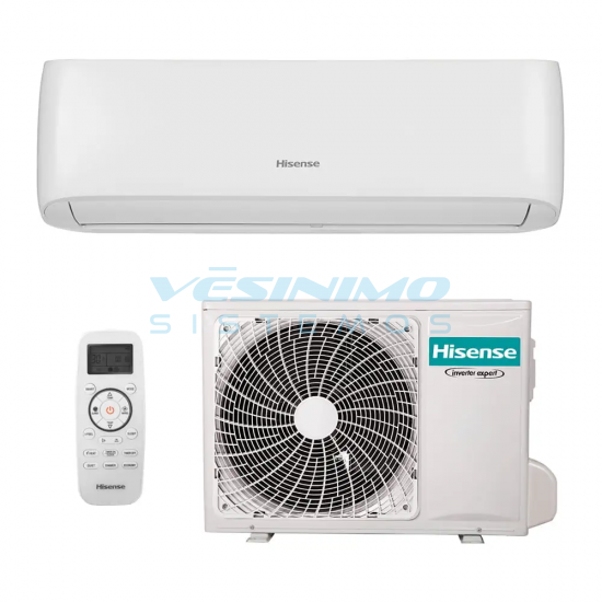 Hisense šilumos siurblys oras-oras HI-SMART, 2.6/2.7 kW Hisense šilumos siurblys oras-oras HI-SMART, 2.6/2.7 kW